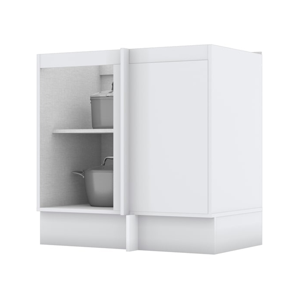 Balcão de Cozinha Nova York 1 Porta Branco 84 cm
