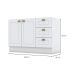 Balcão de Cozinha Nova York 2 PT 3 GV Branco