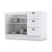 Balcão de Cozinha Nova York 2 PT 3 GV Branco