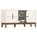 Balcao Buffet 2P 2G 165 cm Rael Off White Nature Henn