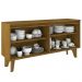 Balcao Buffet 4 Portas 150 cm Quartzo Off White Nature Henn