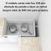 Balcao Canto Reto Com Tampo 84cm Americana Branco Nature Henn