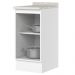 Balcao Com Tampo 1 Porta 40 cm Americana Branco Calcare Henn