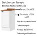 Balcao Com Tampo 1 Porta 40cm Americana Branco Nature Henn