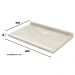 Balcao Forno Embutir Com Tampo 80 cm Americana Cinza Calcare Henn