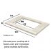 Balcao Forno Embutir Tampo Cooktop 80 cm Americana Cinza Calcare Henn