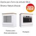 Balcao Forno Embutir Tampo Cooktop 80cm Americana Branco Nature Henn