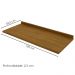 Balcao Pia Com Tampo 3 Portas 120 cm Requinte Nature Areia Henn