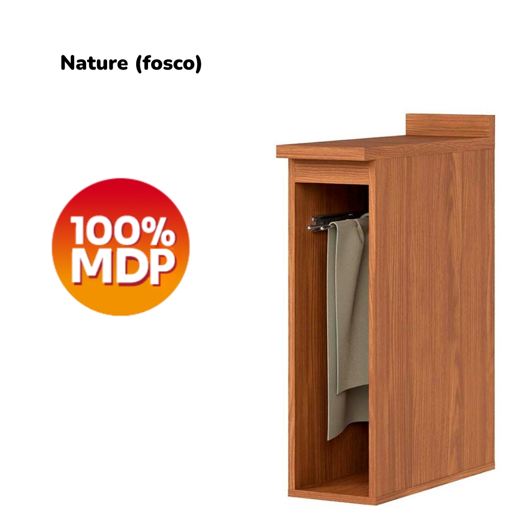 Balcao Porta Toalha Com Tampo 20 cm Requinte Nature Henn
