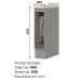 Balcao Porta Toalha Tampo 20 cm C362 Americana Cinza Calcare Henn