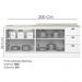 Balcao Tampo 120 cm Balcao Cooktop 80 cm Americana Branco Calcare Henn