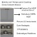 Balcao com Tampo Para Cooktop 2P 80 cm Americana Cinza Calcare Henn