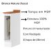 Bancada E Balcao Gourmet 146cm CE818 Americana Branco Nature Henn