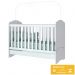 Berço Mini Cama Bala de Menta Branco - Móveis Henn