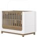 Berço Mini-cama 2 em 1 - Aconchego Branco / Jequitibá HP