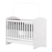 Berço Mini-cama 2 em 1 - Bala de Menta Branco