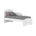 Berço Mini-cama 2 em 1 - Bala de Menta Branco
