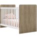 Berço Mini-cama 2 em 1 - Labirinto Rústico / Branco