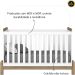 Berço Mini-cama 2 em 1 Ternura Branco / Jequitibá HP
