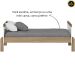 Berço Mini-cama 2 em 1 Ternura Branco / Jequitibá HP