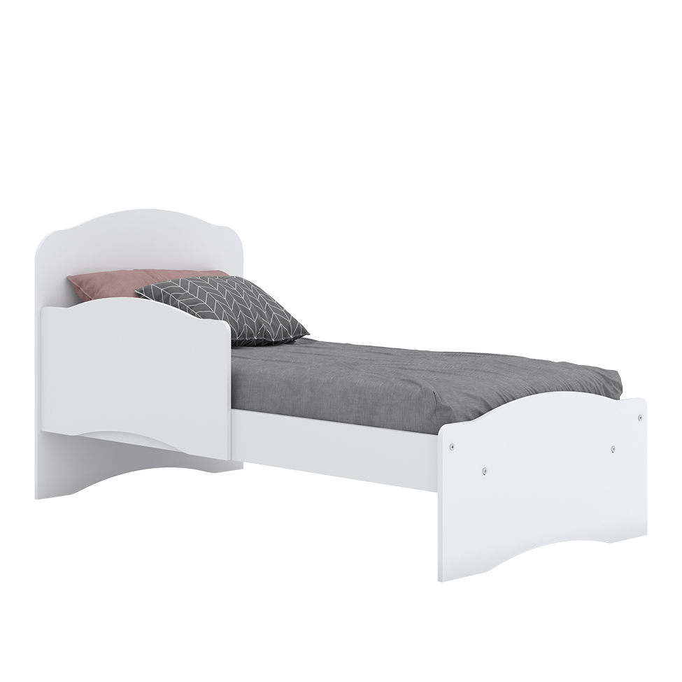 Berço Minicama Bala de Menta Branco