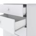 Cômoda Infantil 4 Gavetas - Labirinto Branco