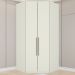 Canto Closet Modulado 2 Portas 241x110 cm Seletto Areia Henn