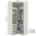 Canto Closet Modulado 2 Portas 241x110 cm Seletto Areia Henn