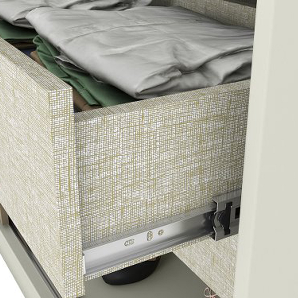 Canto Closet Modulado 2 Portas 241x110 cm Seletto Areia Henn