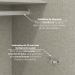 Canto Closet Modulado 2 Portas 241x110 cm Seletto Areia Jequitiba Henn