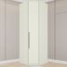 Canto Obliquo Modulado 1 Porta 241x82 cm Seletto Areia Henn