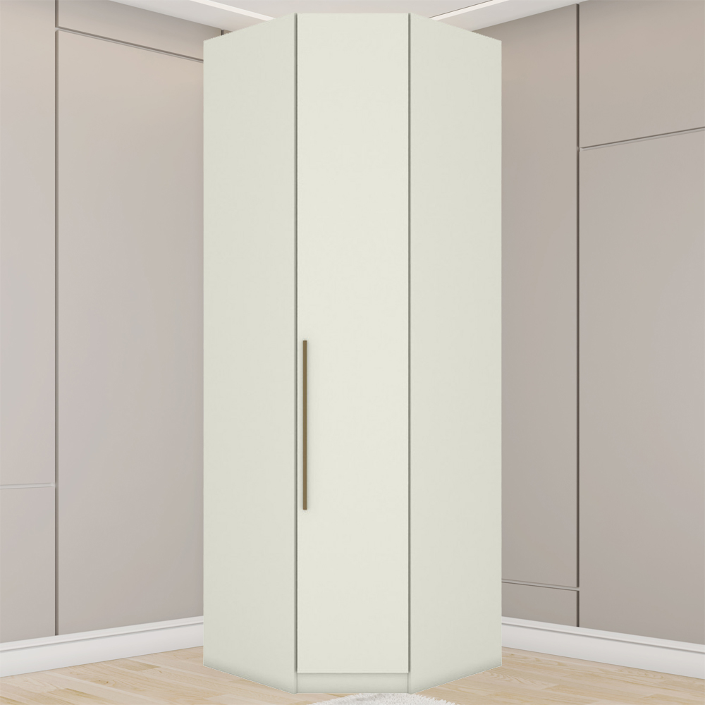 Canto Obliquo Modulado 1 Porta 241x82 cm Seletto Areia Henn