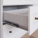 Comoda 1 Porta 4 Gavetas 126 cm Americana Branco Henn
