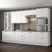 Cozinha Completa 6 Peças Americana Branco com Torre Quente 2 Fornos Tampo Nature - Móveis Henn