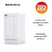 Cozinha Modulada 11 Pecas 240 cm CE381 Americana Branco Calcare Henn