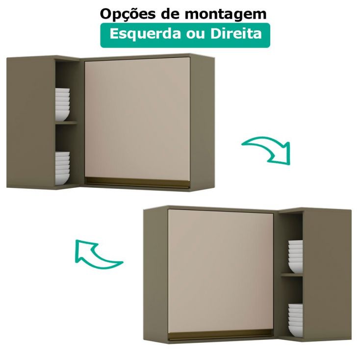 Jogo De Armários Para Cozinha MDF Modulada Henn - Móveis Leartam 3619 - Jogo  De Armários Para Cozinha MDF Modulada Henn - Móveis Leartam - Henn