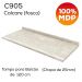 Cozinha Modulada 200 cm CE854 Americana Branco Calcare Henn