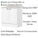 Cozinha Modulada 200 cm CE854 Americana Branco Calcare Henn