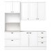 Cozinha Modulada 3 Pecas 192 cm CE759 Americana Branco Calcare Henn