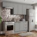 Cozinha Modulada 4 Pecas 280 cm CE757 Americana Cinza Henn