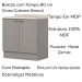 Cozinha Modulada 5 Pecas 272 cm CE377 Americana Cinza Calcare Henn