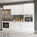 Cozinha Modulada 7 Pecas 272 cm CE790 Americana Branco Calcare Henn