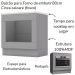 Cozinha Modulada 7 Pecas 272 cm CE790 Americana Cinza Calcare Henn