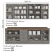 Cozinha Modulada 9 Pecas 240 cm CE856 Americana Cinza Nature Henn