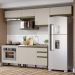 Cozinha Modulada Connect 7 Peças Duna/Cristal com Balcão Forno - Móveis Henn