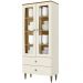 Cristaleira 2 Portas 2 Gavetas Liz Off White Nature Henn