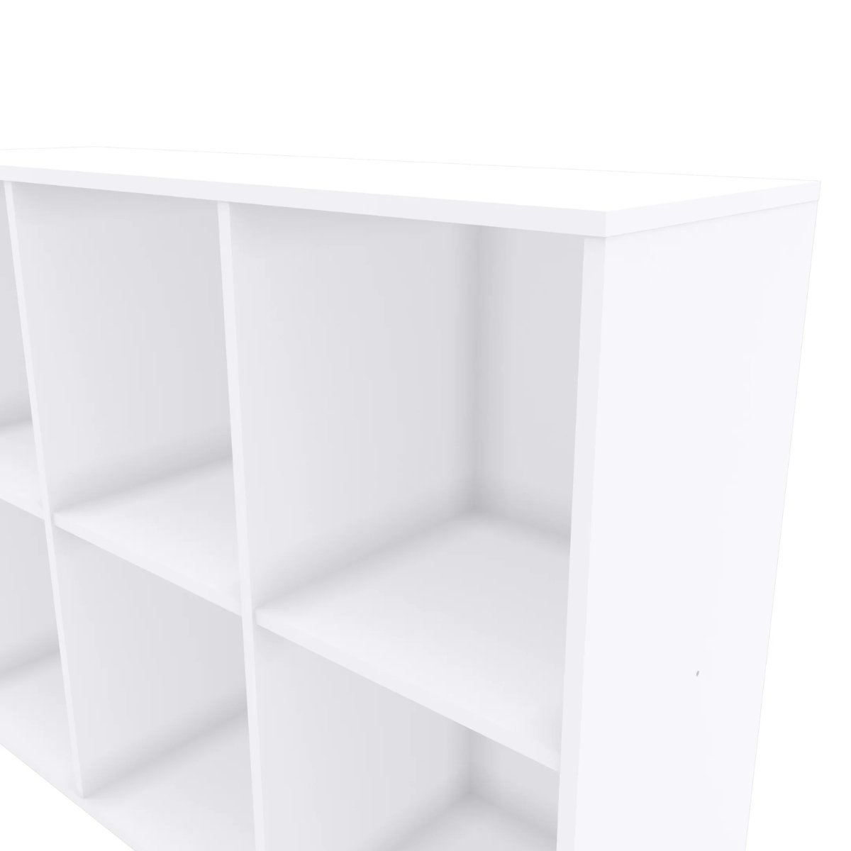 Estante Organizador Multiuso 6 Nichos para Decoração - Aquarela Branco HP