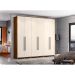 Guarda-Roupa Casal Belmon 6 Portas 6 Gavetas Nature e Off White
