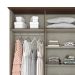 Guarda-Roupa Casal Lima 6 Portas 3 Gavetas Castanho