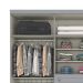 Guarda-Roupa Casal Mississipi 6 Portas 4 Gavetas Cinza